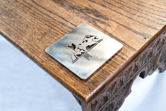 Urquhart Castle metal coaster