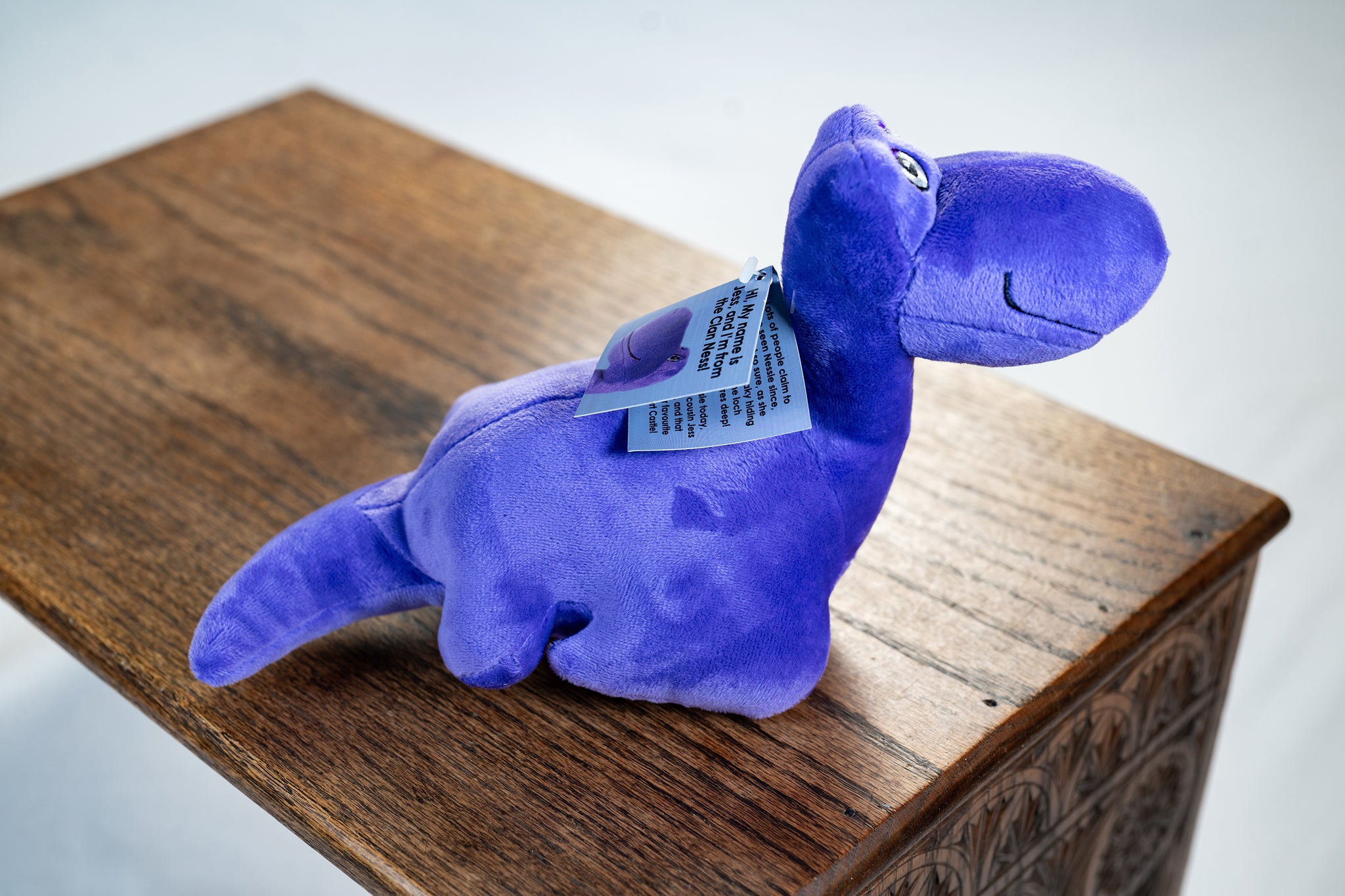 Jess Jacobite Toy
Nessie toy
Kids toy