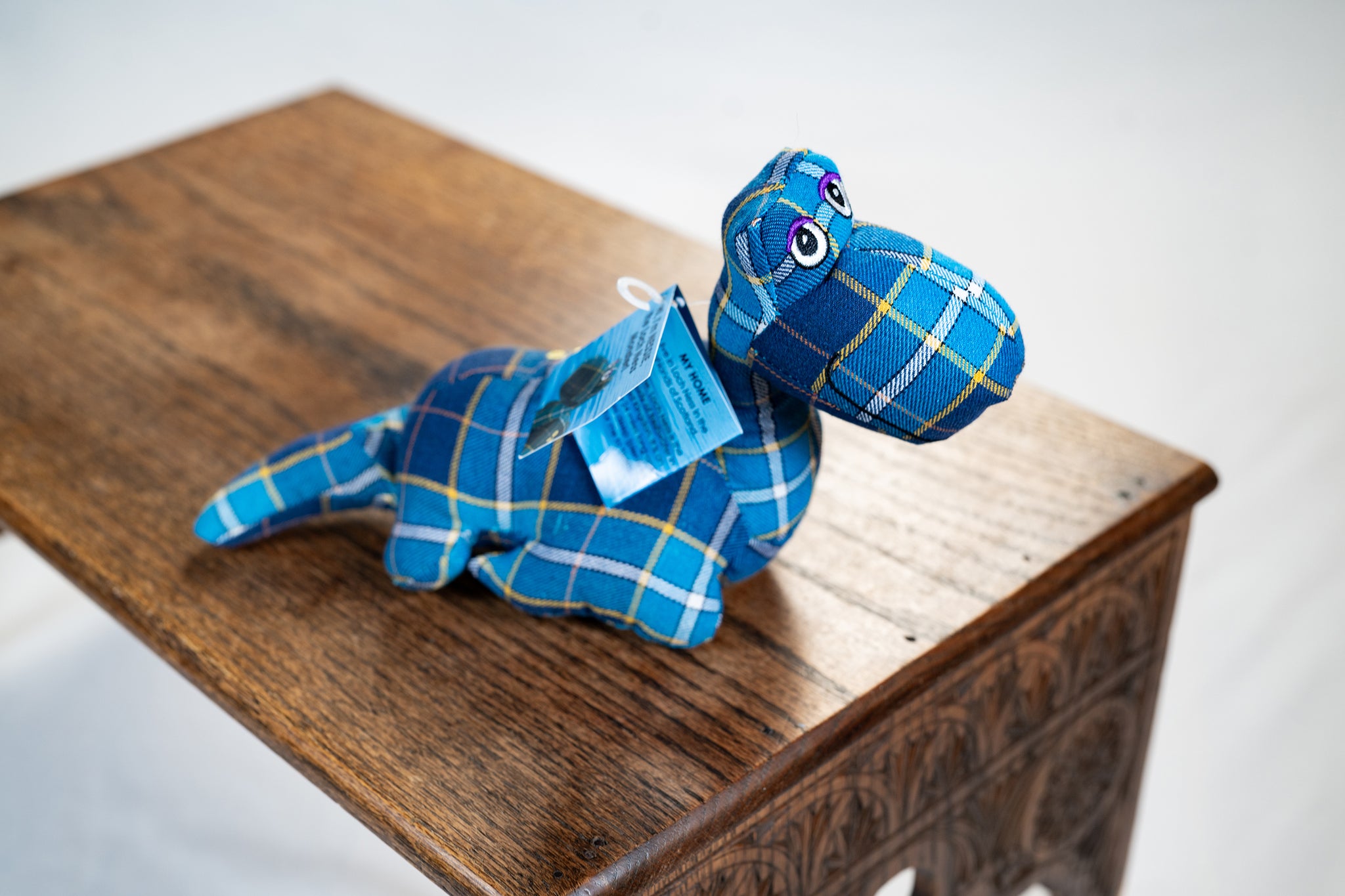 Tartan Nessie
Soft toy
Kids Toy scotland