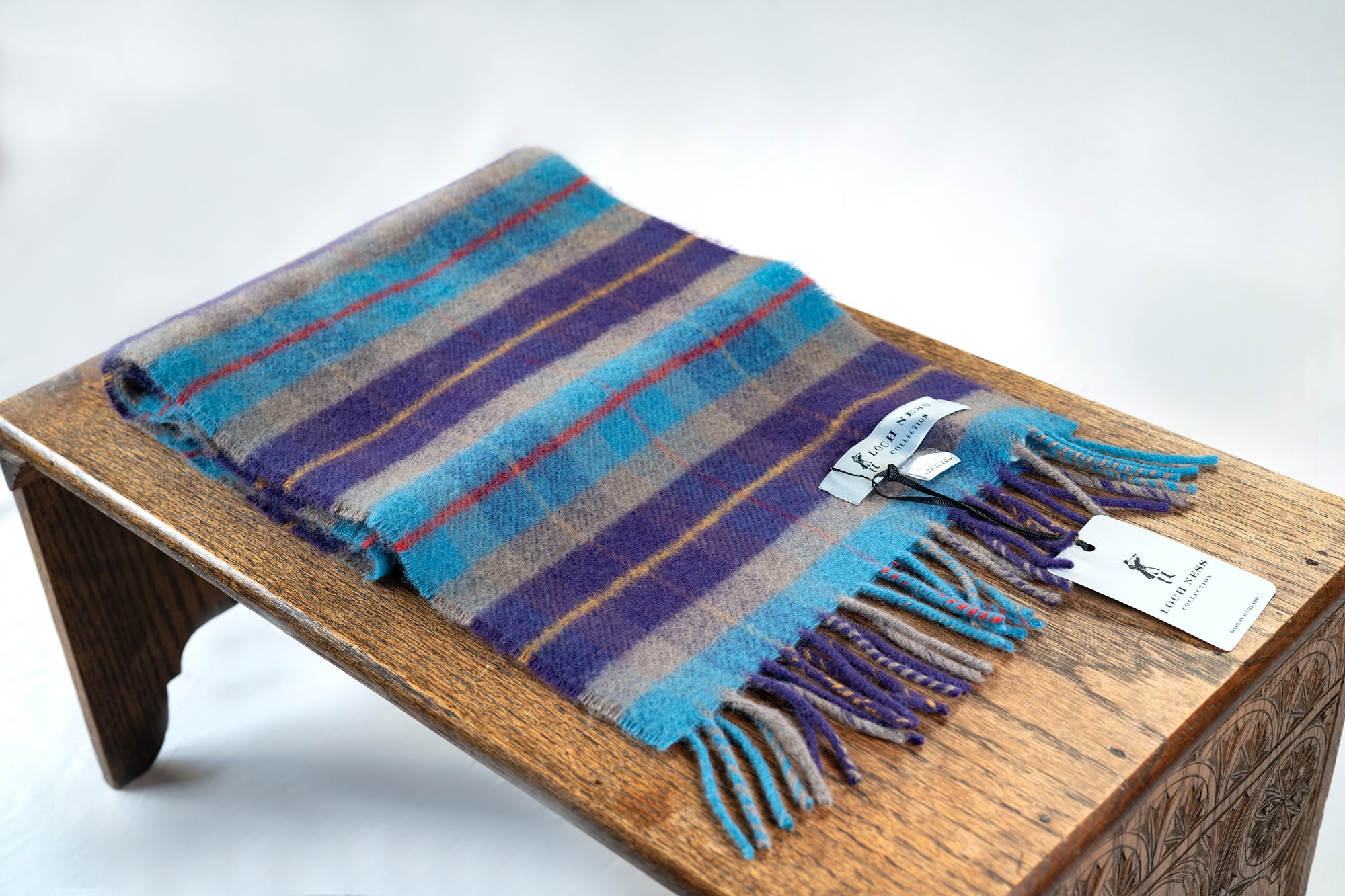 Loch Ness Collection Lambswool Scarf