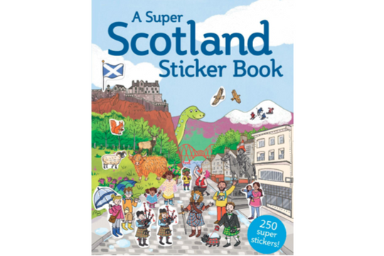 A Super Scotland Sticker Book