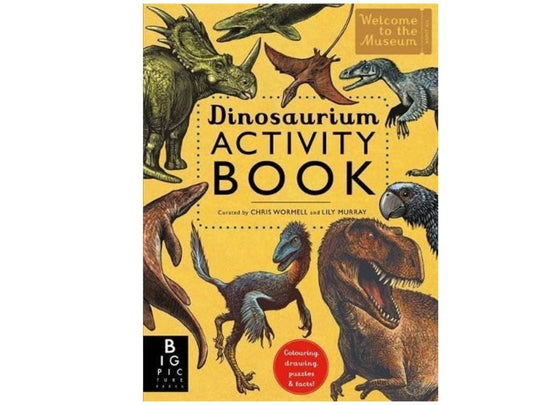 Dinosaurium Activity Book