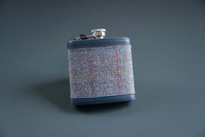 Tweed Hip Flask