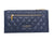 Alice Wheeler Navy Quilted Purse