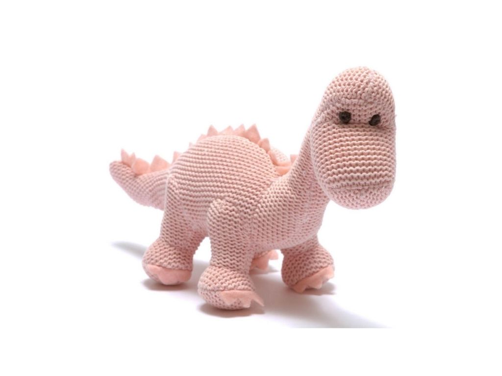 Pink Diplodocus Rattle